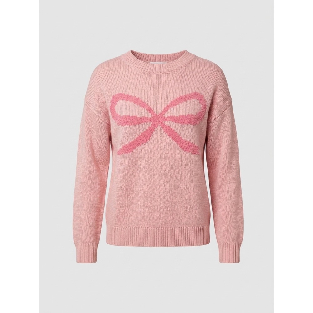 NWT Adorable 'Show Me Your Bow' Sweater / Multiple Sizes / 100% Cotton